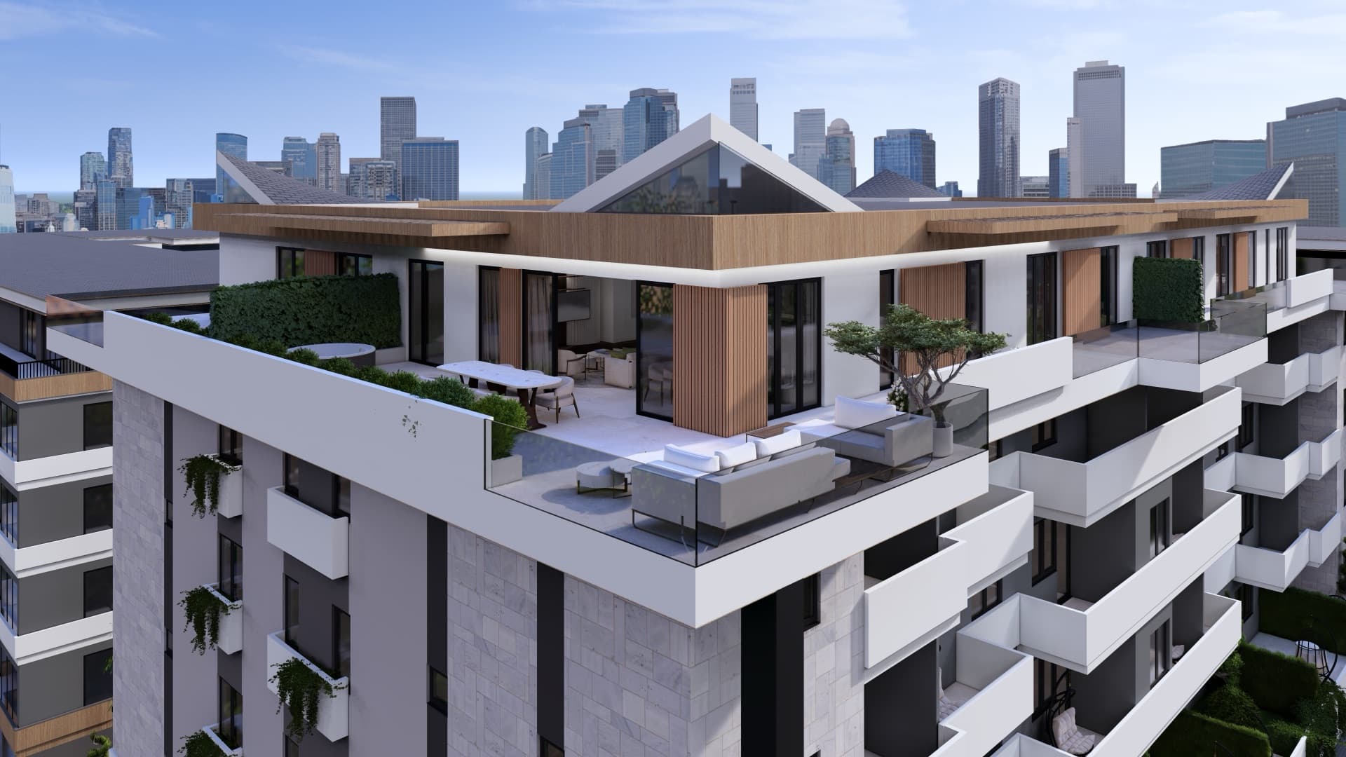 Novo Naselje 25. Maj — aerial view