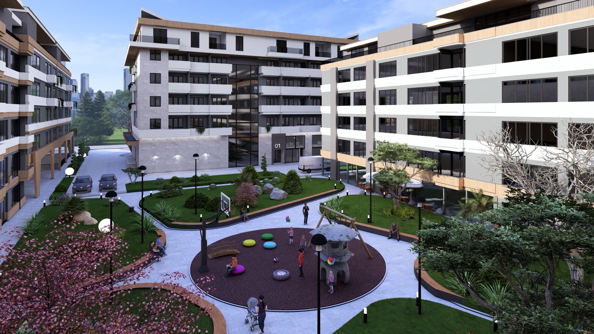 Novo Naselje 25. Maj — playground area